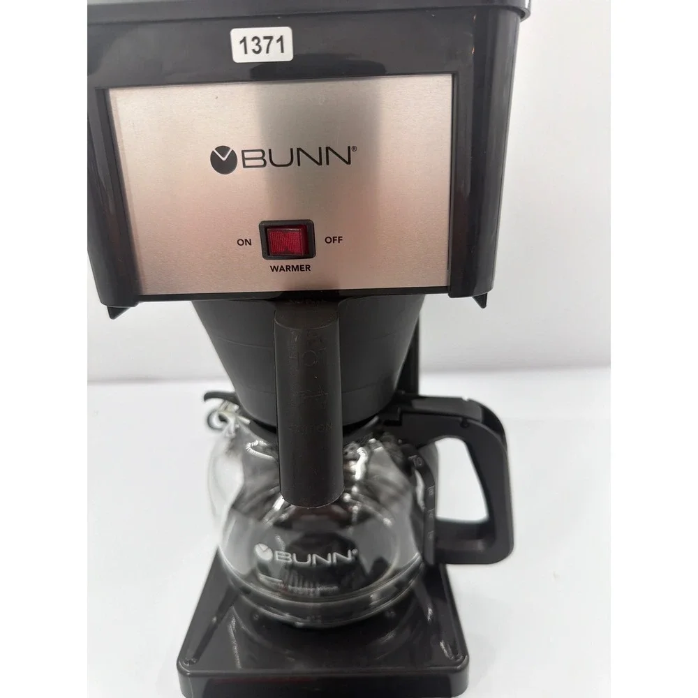 Bunn Velocity Brew 10 Cup Coffee Maker Black Stainless Steel GR Box Manual